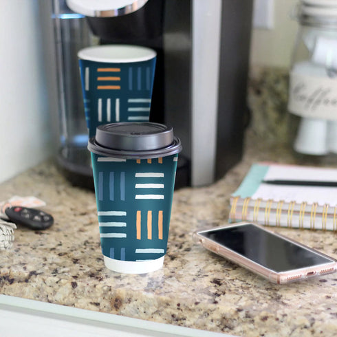 Chinet Comfort Insulated Cup & Lids, 16 oz./70 ct.